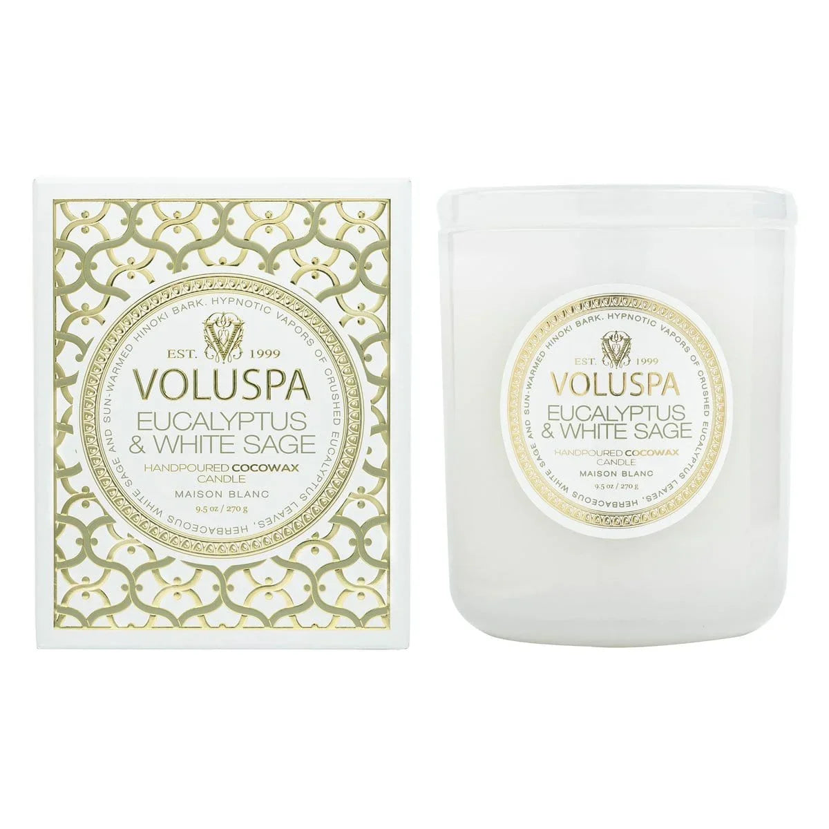 Eucalyptus & White Sage Classic Boxed Candle