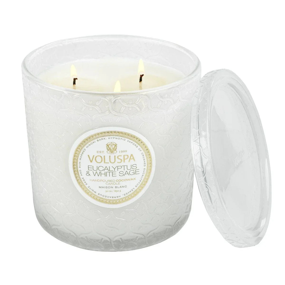 Eucalyptus & White Sage Luxe Candle