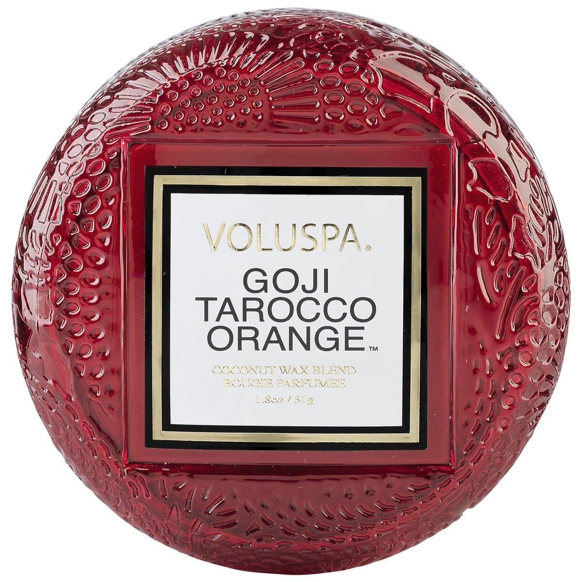 Goji Tarocco Orange Macaron Candle