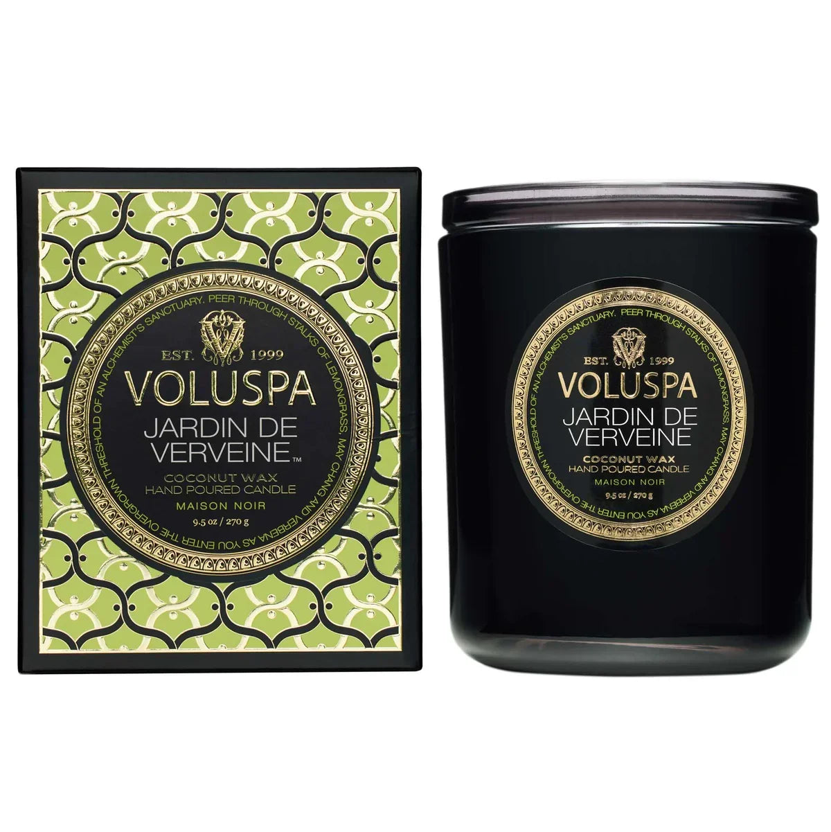 Jardin De Verveine Classic Boxed Candle