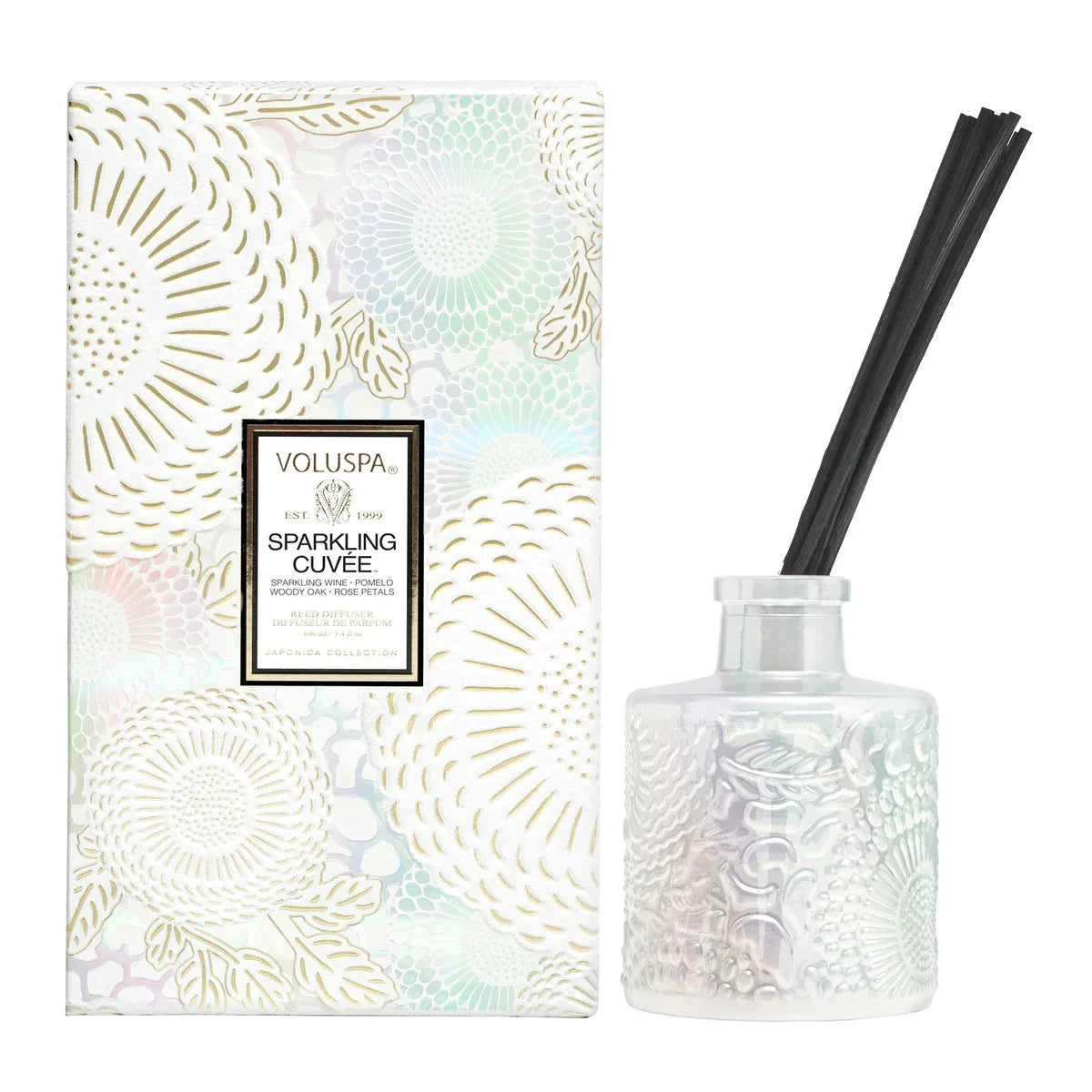 Sparkling Cuvee Reed Diffuser Boxed