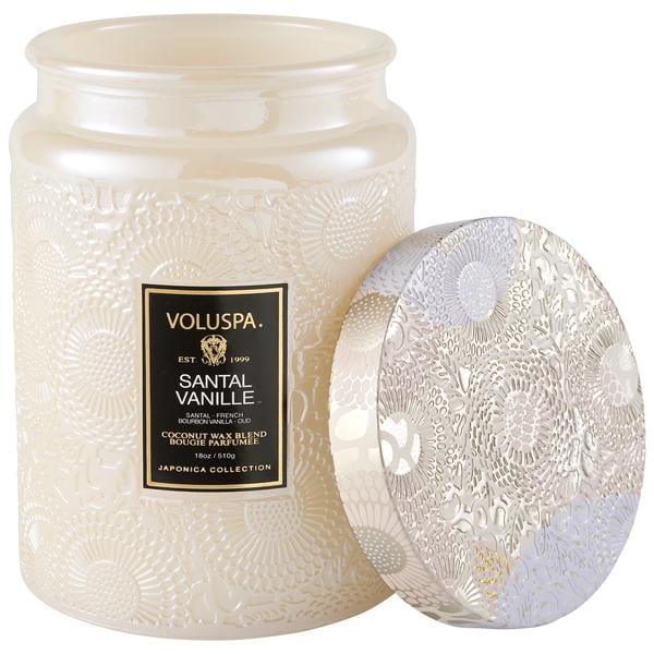 Voluspa Santal Vanille Candles - Body Mind & Soul