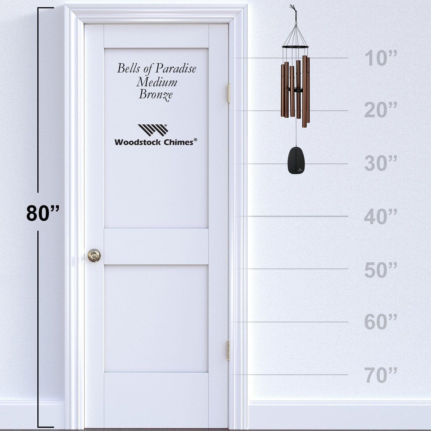 Bells of Paradise 32' Chime in Bronze