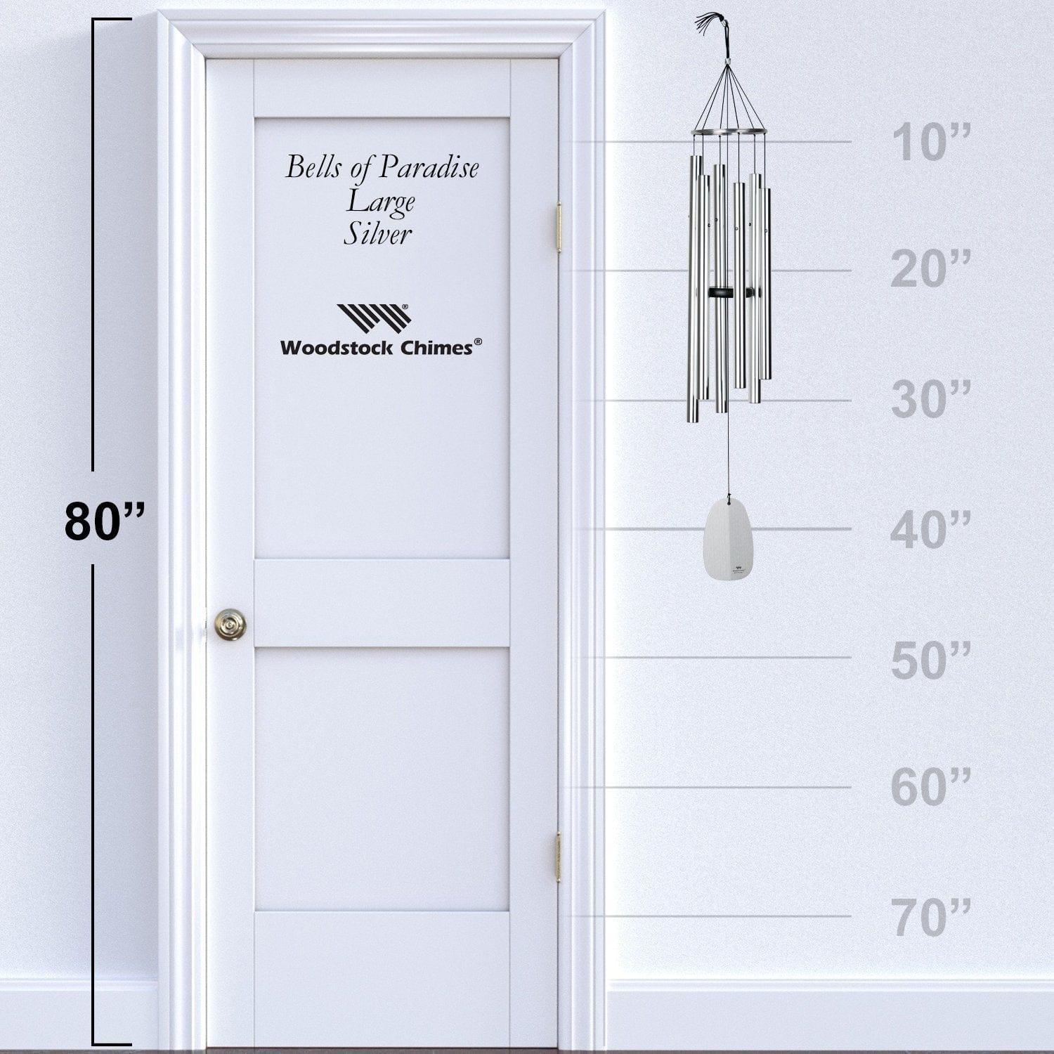 Bells of Paradise 44' Chime in Silver