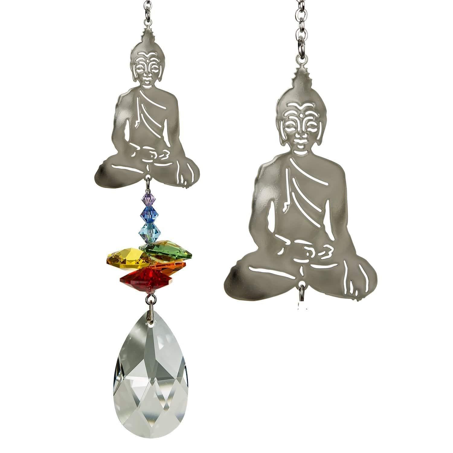 Crystal Fantasy Buddha Suncatcher