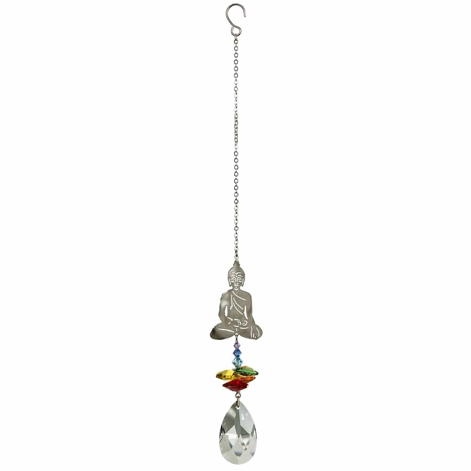Crystal Fantasy Buddha Suncatcher