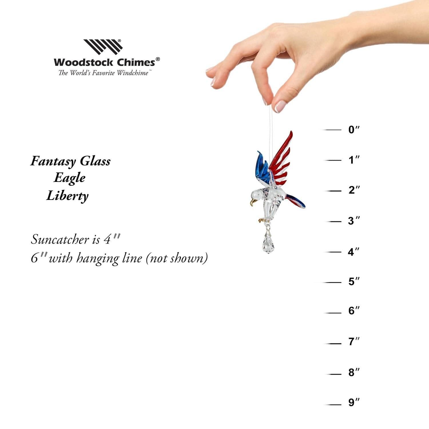 Crystal Fantasy Eagle Suncatcher