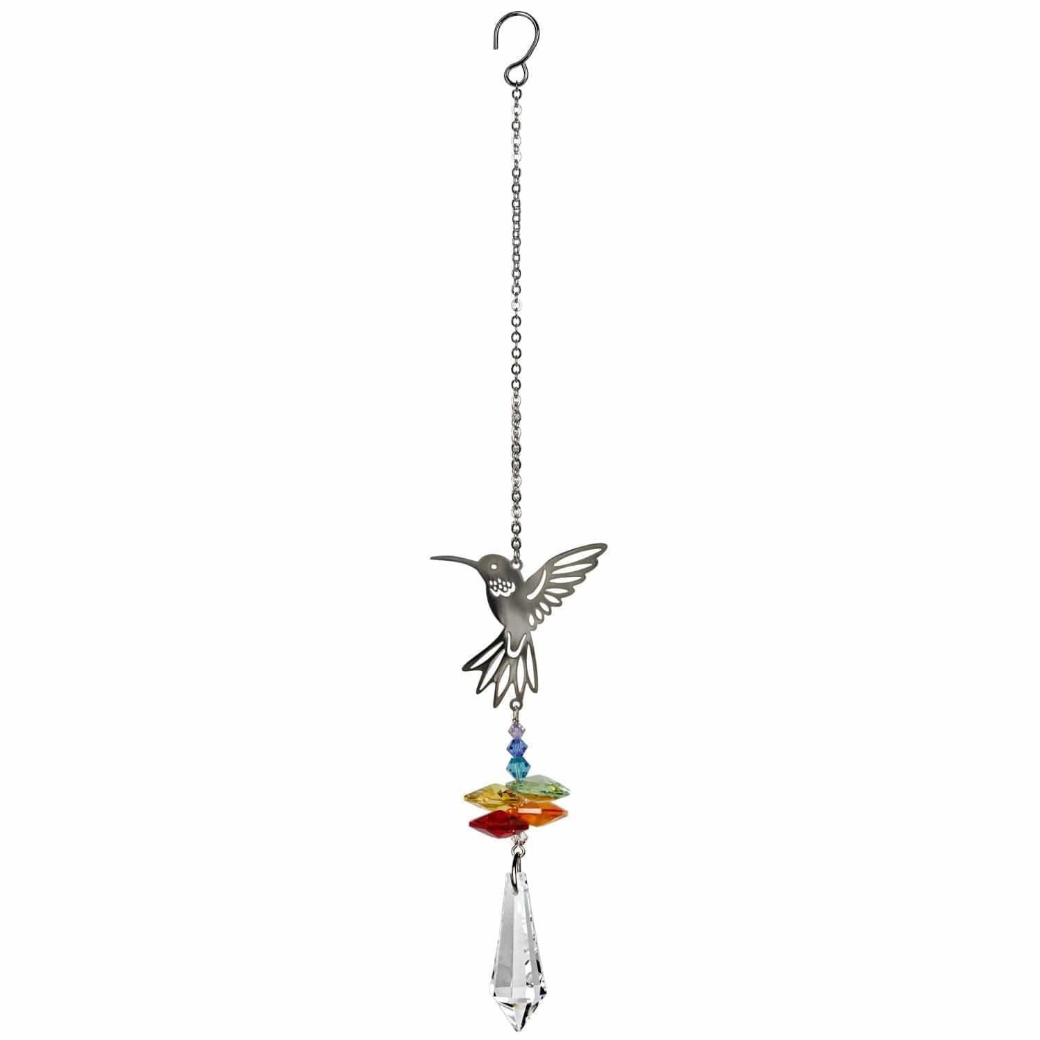 Crystal Fantasy Hummingbird Suncatcher