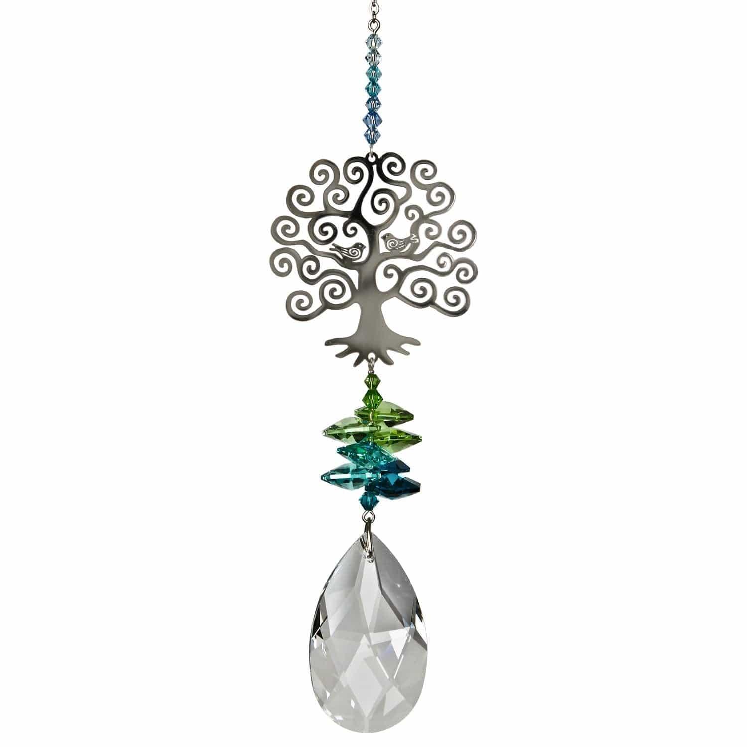 Crystal Fantasy Tree of Life Large Suncatcher