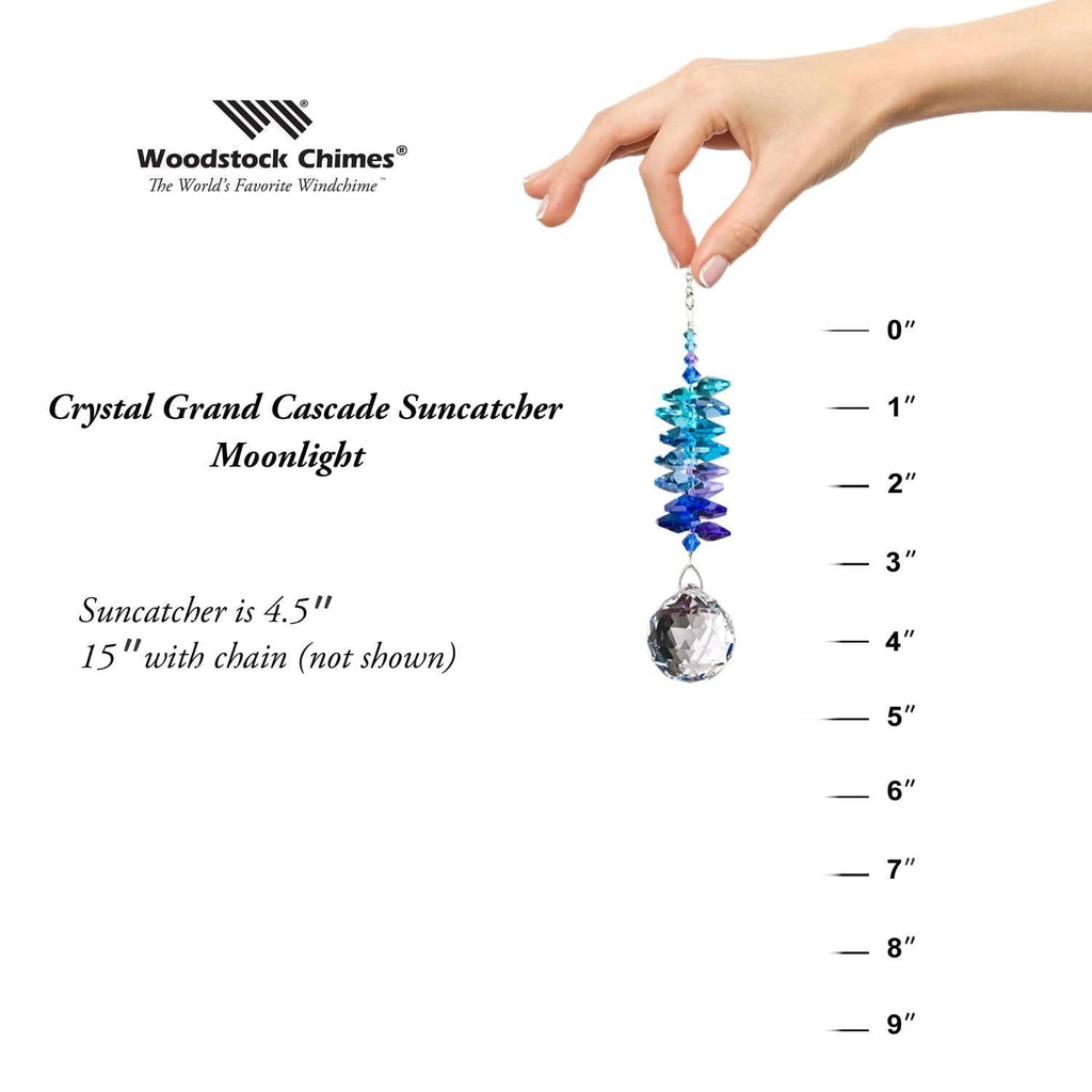 Crystal Moonlight Grand Cascade Suncatcher
