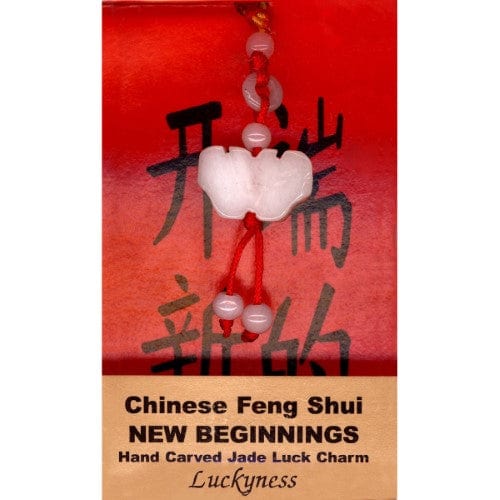 New Beginnings Feng Shui Jade Charm