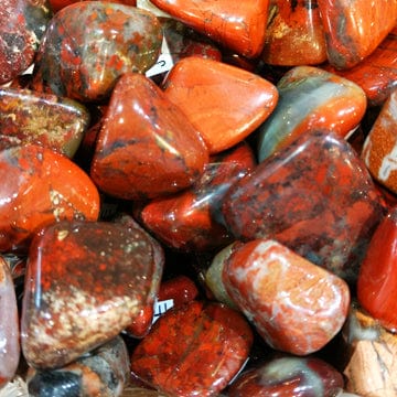 Jasper Brecciated for movement, freeing stuck energy