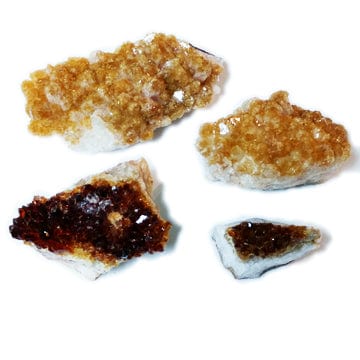 Citrine Clusters for law of attraction, wealth, and certainty