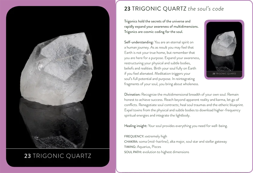 Crystal Wisdom Healing Oracle
