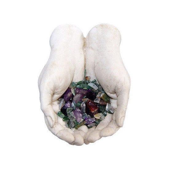 God's Hands with Stones