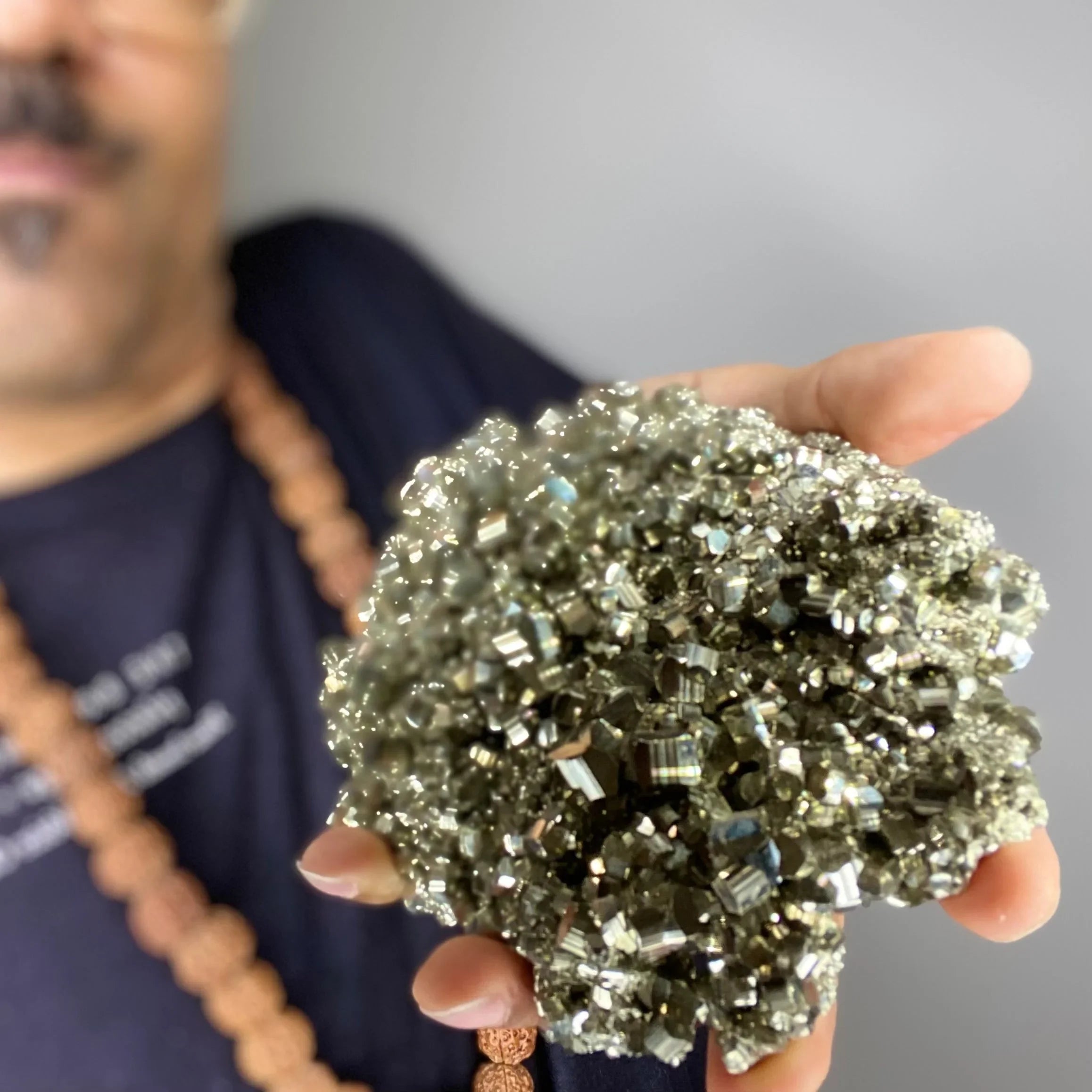 Large Pyrite cluster