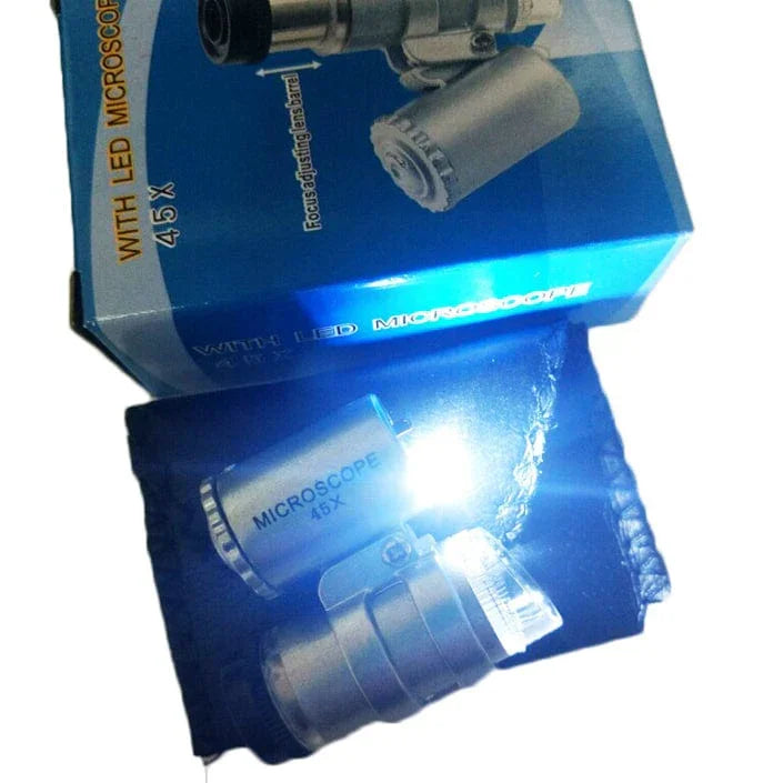 Crystal Pocket Microscope