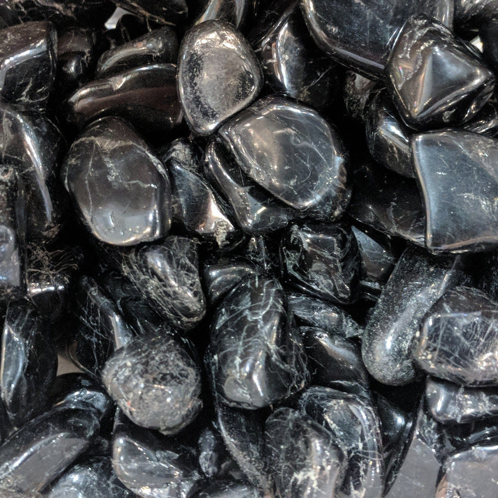 Black Tourmaline for protection, dispersing tension, encouraging positivity - Body Mind & Soul