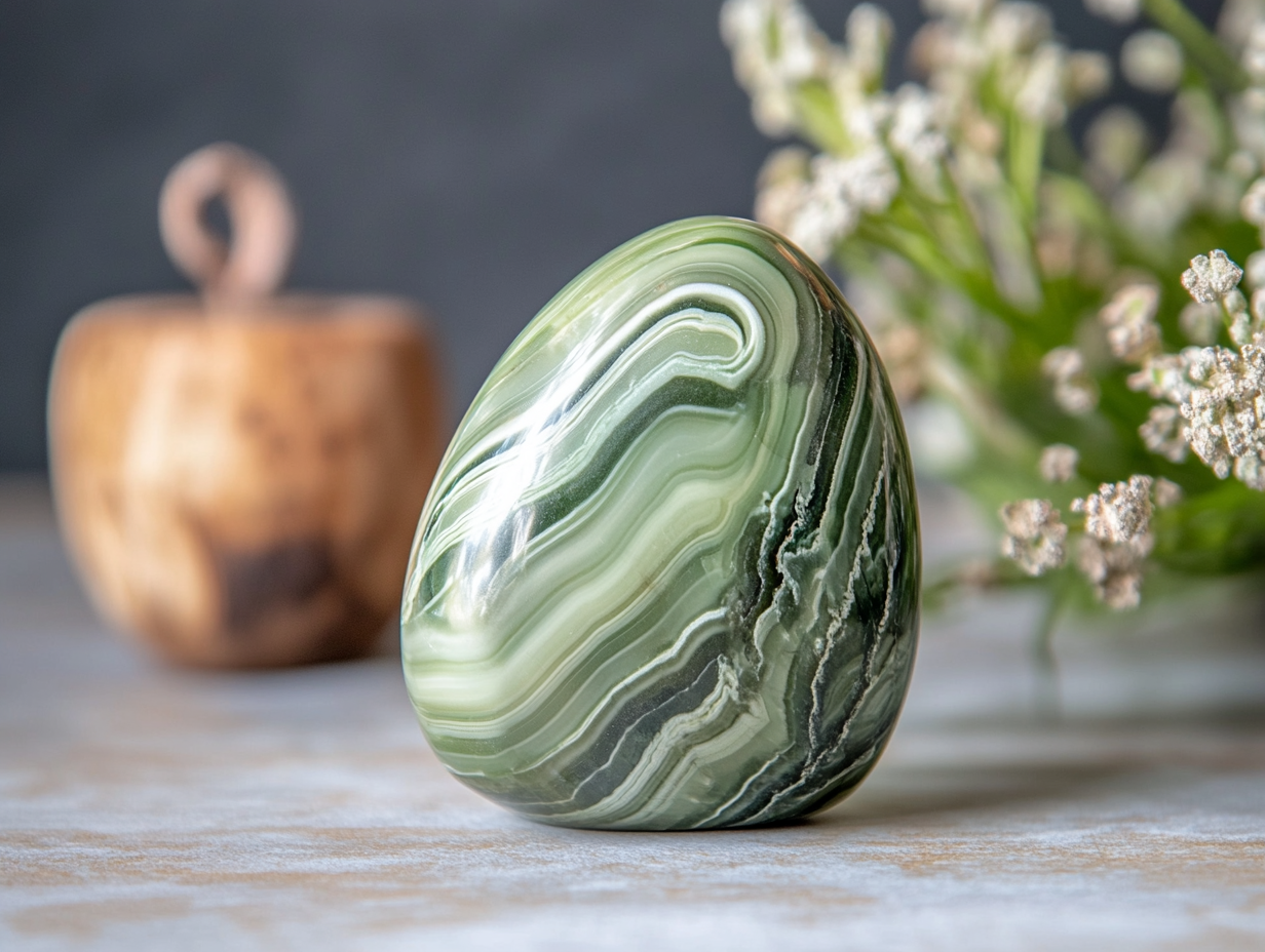 Green Zebra Jasper Meaning and Healing Crystal Properties