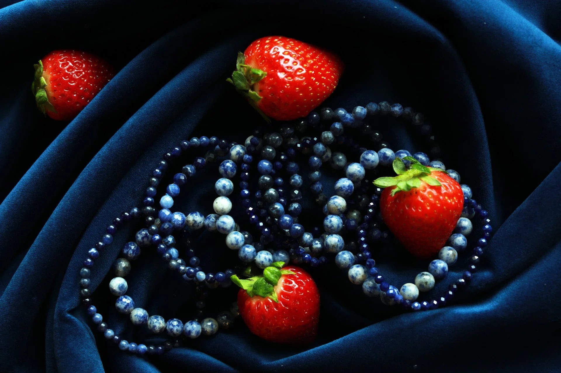 Gemstone bracelets spread