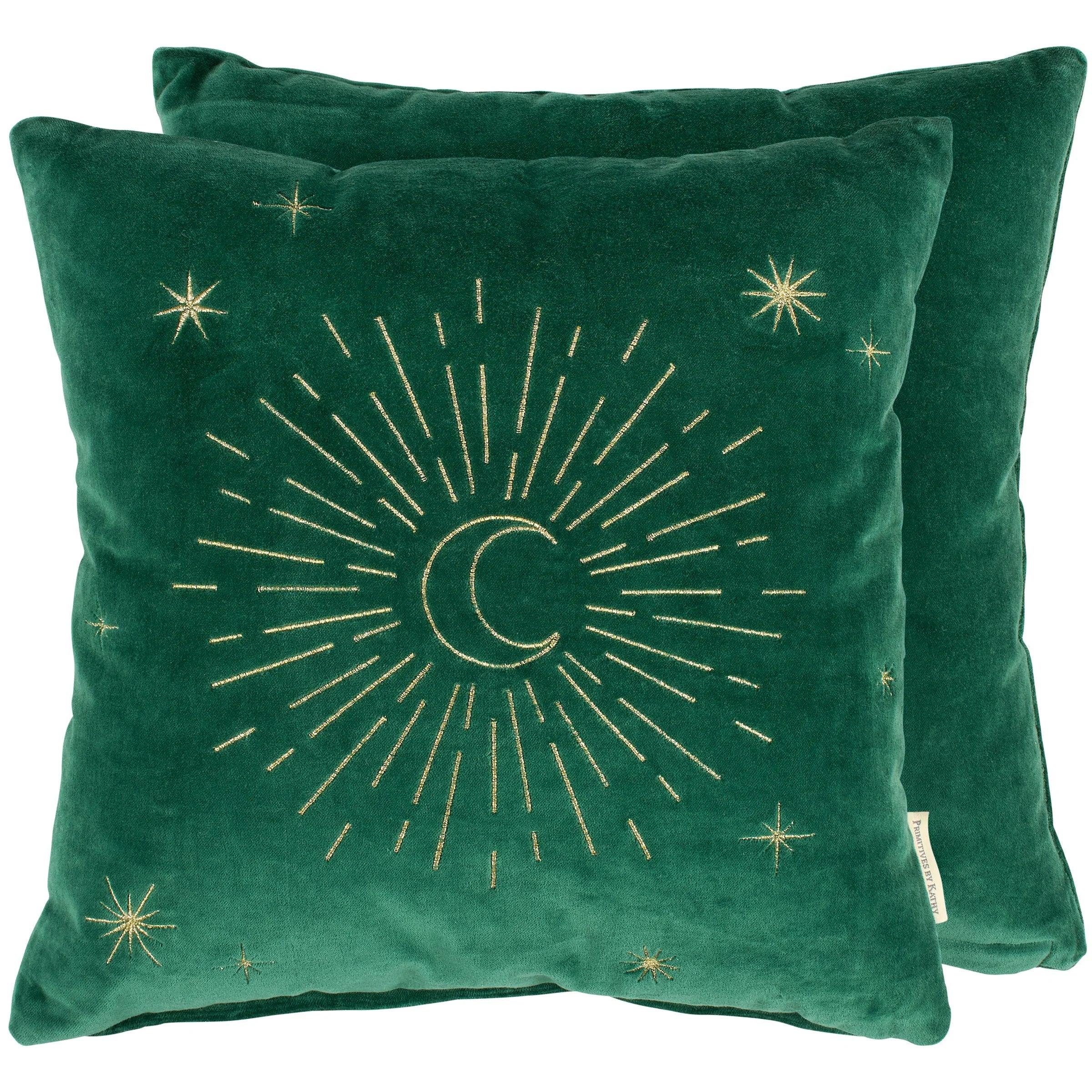 Moon And Stars Pillow