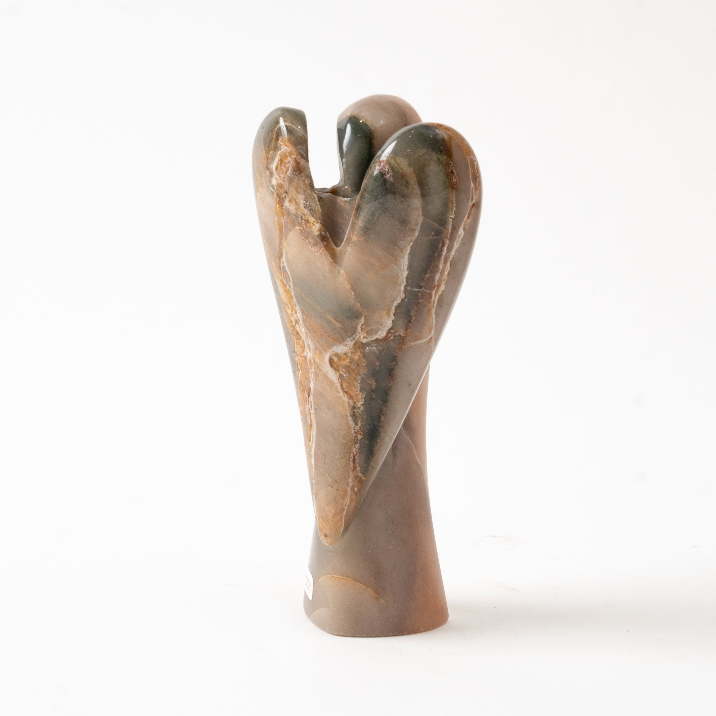 Aragonite Angel  Polished 400-500g back