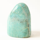 Amazonite stone on a white background