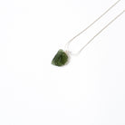 Rough Moldavite Natural Pendant Necklace