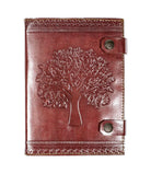 Matr Boomie Tree of Life Embossed Leather Refillable Journal