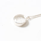 Herkimer Diamond Shaker Necklace for Clarity and Light Side View