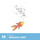 365 Gentle Reminders: Daily Positive Affirmations 2025 Day-to-Day Calendar