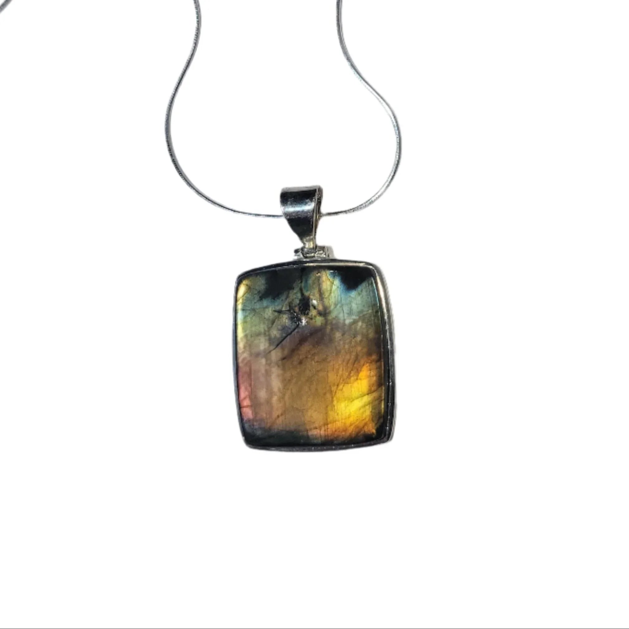 Labradorite Cabochon Pendant