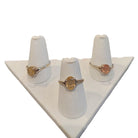 Imperial Topaz Oval Faceted Ring