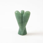 Aventurine Carved and Polished Stone Angel Back