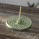 Tree of Life Incense Burner on Table
