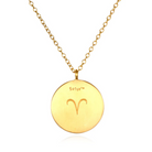 Aries Diamond Zodiac Necklace