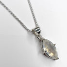 Rainbow Moonstone Faceted Marquise angle