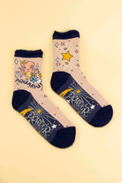 Aquarius Zodiac Sock