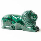 Malachite Lion Lying Down