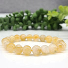 Citrine 8mm Bead Bracelet