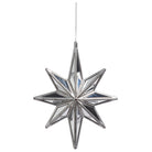 Silver Mirrored Star Ornament, 10.5"