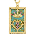 The Empress Tarot Card Necklace for Nurturing, Abundance, and Feminine Power
