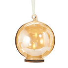Gold Ornament with Ivory Tealight