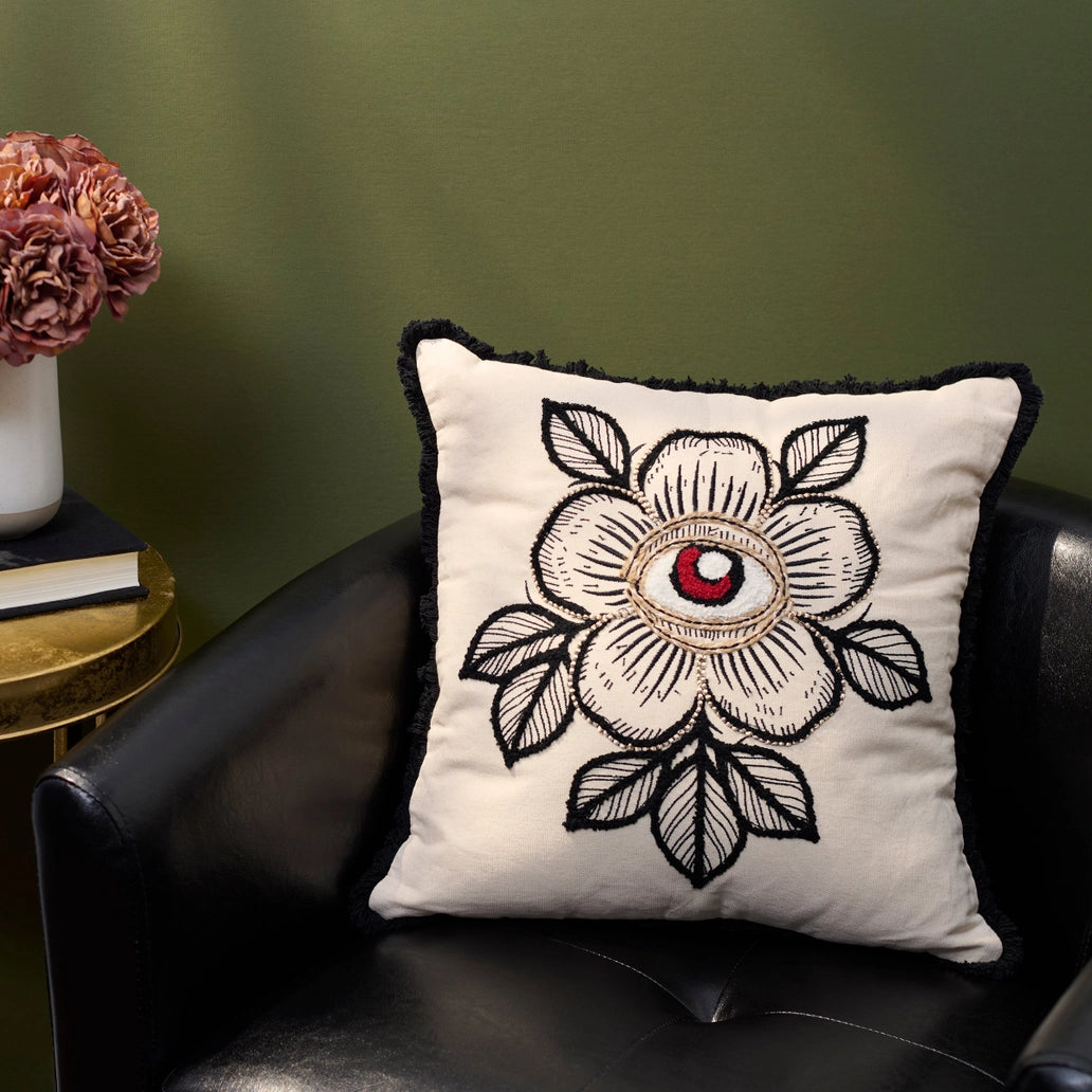 Eye Of Providence Pillow on Chair