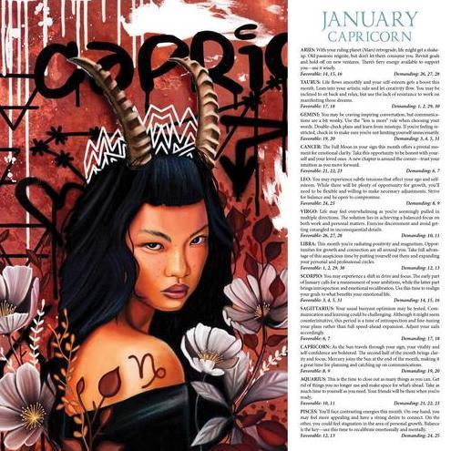 Llewellyn’s 2026 Astrological Wall Calendar Capricorn