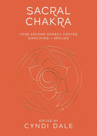 Book cover of 'Sacral Chakra' with a chakra symbol on an orange background