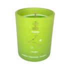 Green Pisces Zodiac Candle