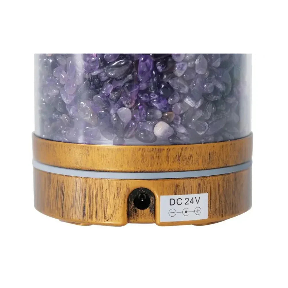 Amethyst Crystal Essential Oil Diffuser Plug