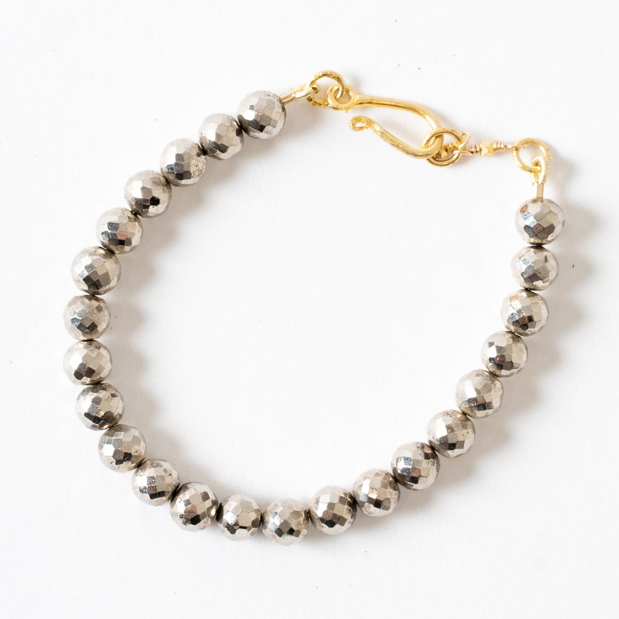 Sparkling Gold Pyrite Bracelet