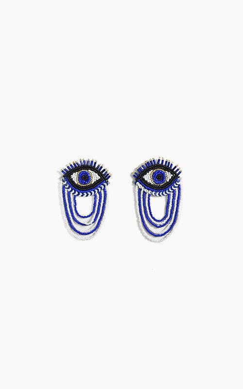 Egyptian Evil Eye Earrings